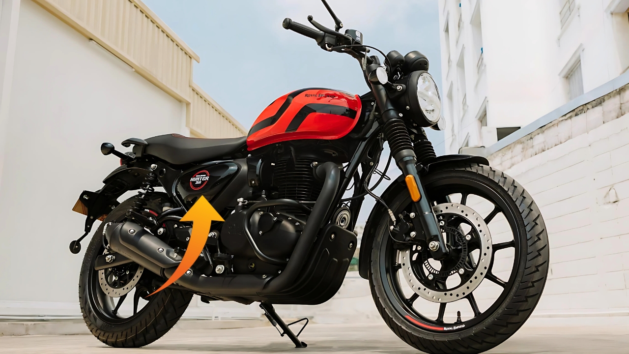 royal enfield hunter 350 tokyo black